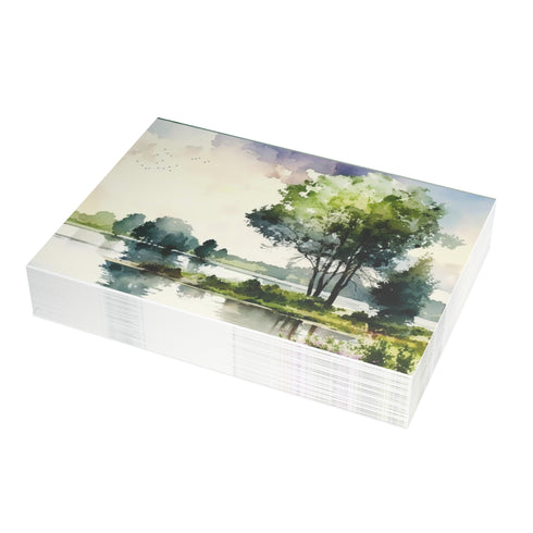 Summer Day by the Lake - Fine Art Greeting Cards